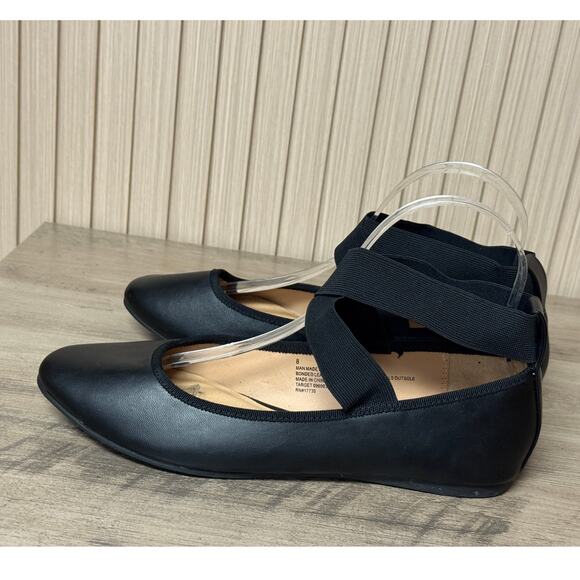 Mossimo Supply Co Strappy Ballet Flats Women’s Size 8 - Picture 3 of 10